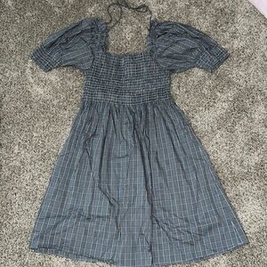 Hill House Home check Athena dress. Size xs. Worn once.